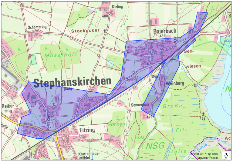 Kanalsanierung in Baierbach, Scheiberloh und Stephanskirchen