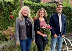 Neue Mitarbeiterin Sandra Bauer