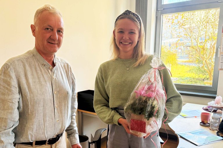 Gratulation für Theresa Dangl