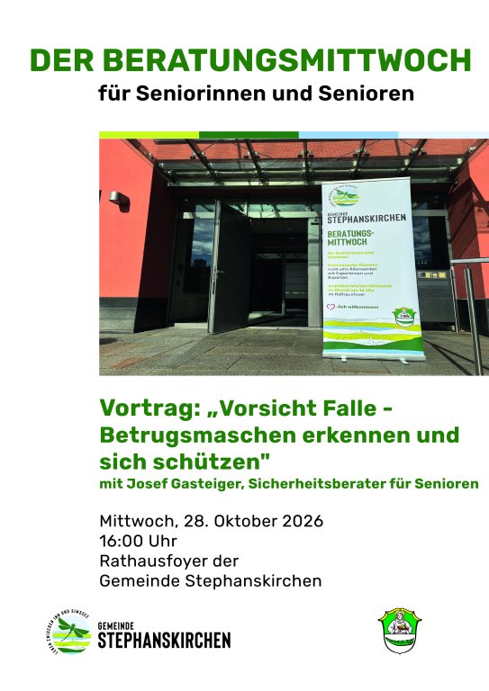 Seniorennachmitag im Oktober 2026