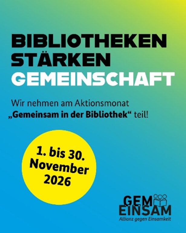 Ein Blick in die Gemeindebücherei