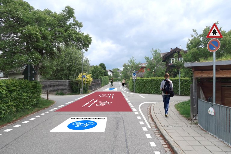 Ausweisung Fahrradstraße